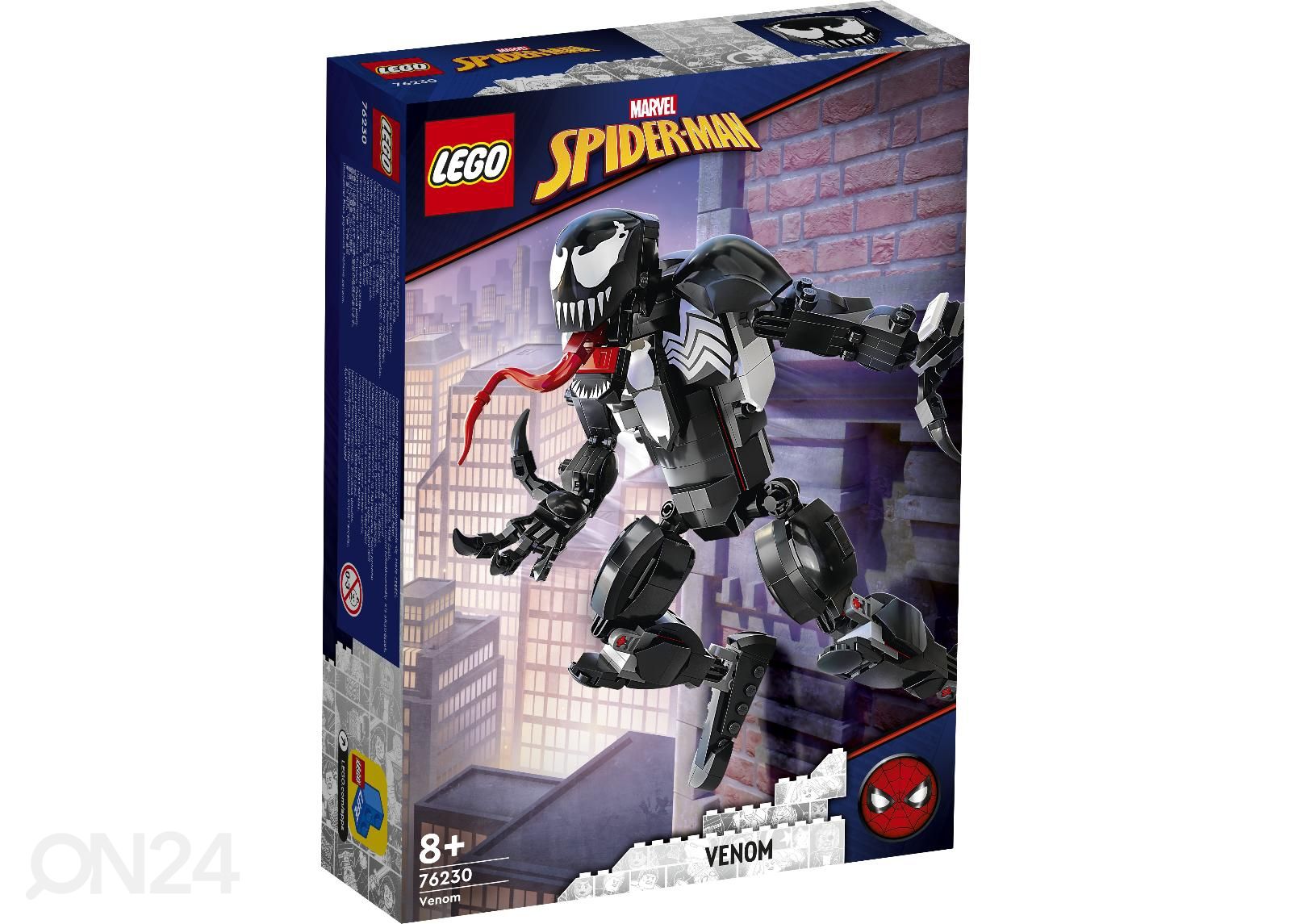 LEGO Marvel Venom hahmo kuvasuurennos