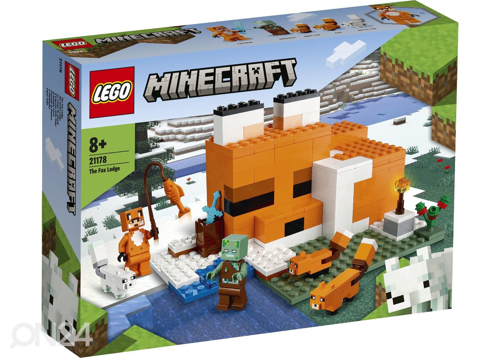 LEGO Minecraft Kettuhuvila kuvasuurennos