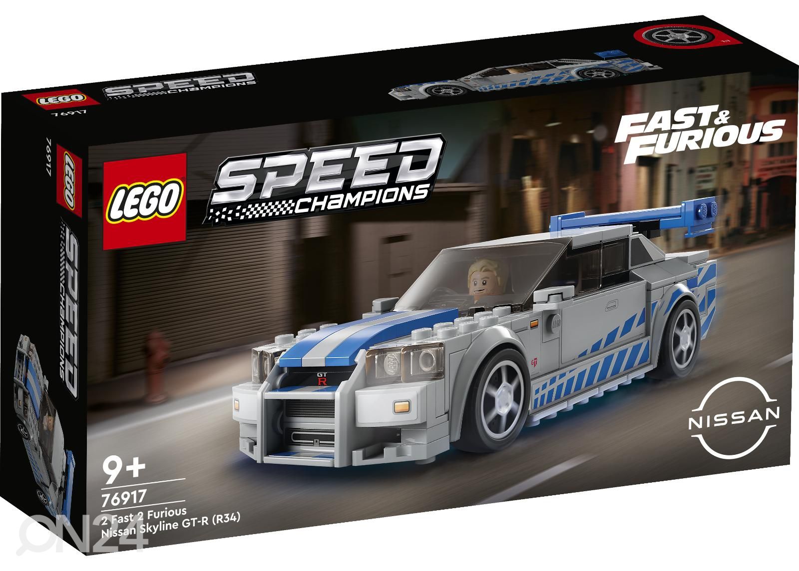 LEGO Speed Champions 2 Fast 2 Furious Nissan Skyline GT-R (R34) kuvasuurennos