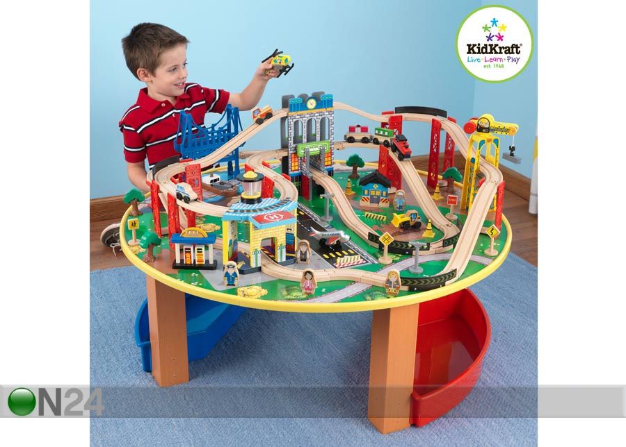 Lelupöytä KidKraft KAUPUNKIELÄMÄÄ kuvasuurennos