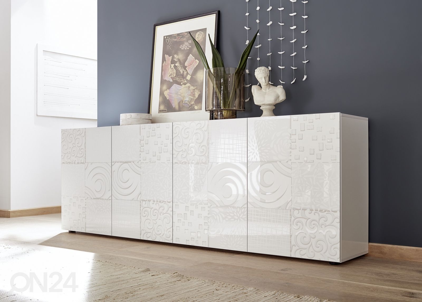 Leveä lipasto Miro 09, 241 cm kuvasuurennos