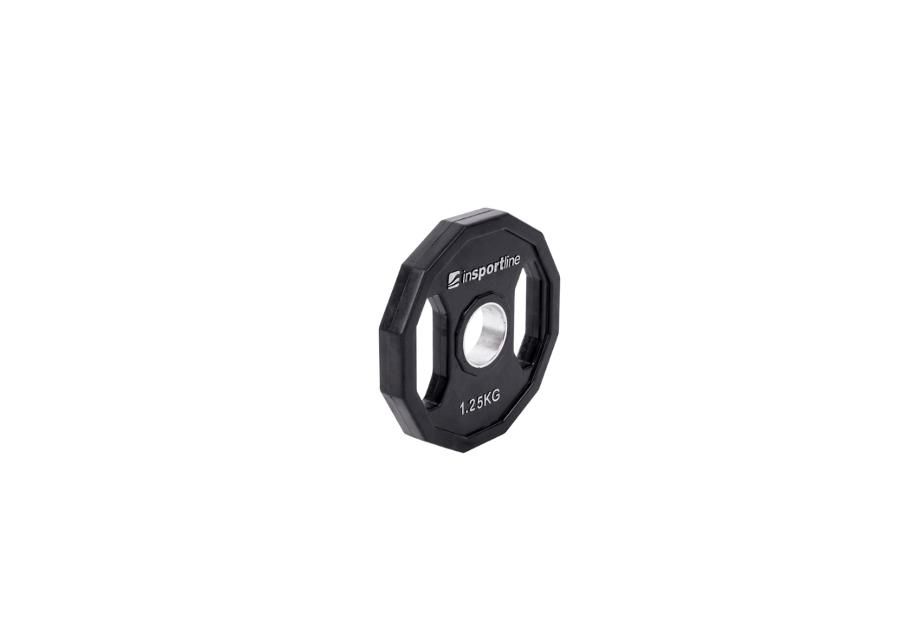 Levypaino Olympic 50mm inSPORTline Ruberton 1.25kg kumitettu kuvasuurennos