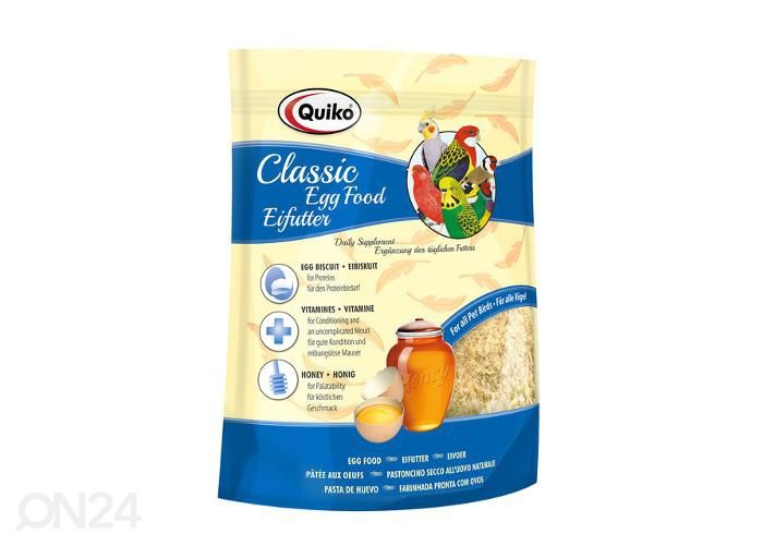 Lintujen kanamunaravinto classic 125g kuvasuurennos