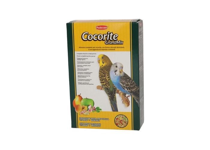 Lintujen kuivamuona grandmix Cocorite papukaijalle 400 g kuvasuurennos