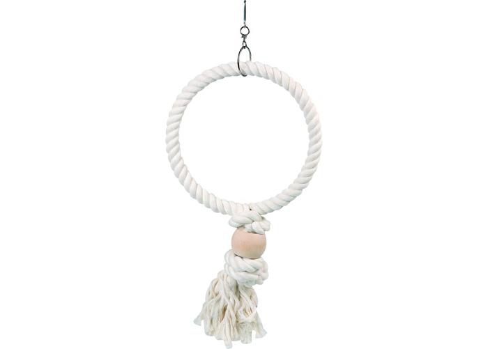 Lintujen lelu cage hanger rope ring 24x5x40 cm kuvasuurennos