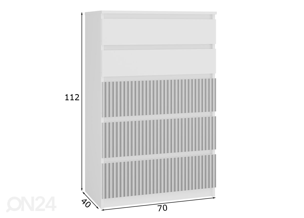 Lipasto Arti 70 cm kuvasuurennos mitat