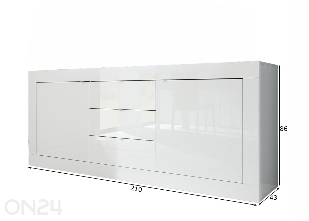 Lipasto Basic kuvasuurennos mitat