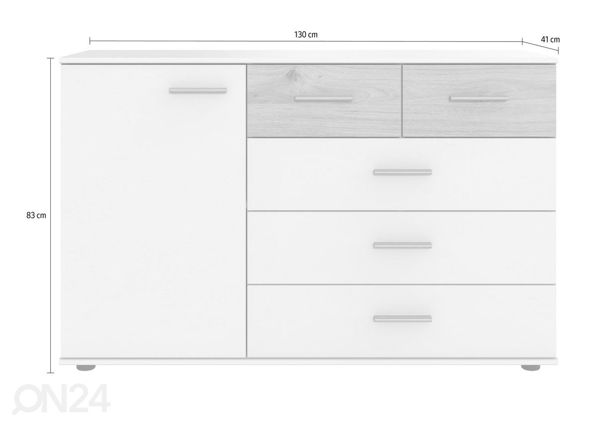 Lipasto Budapest 130 cm kuvasuurennos mitat