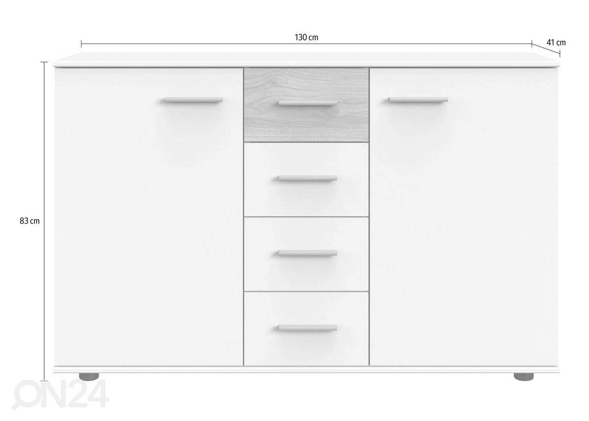 Lipasto Budapest 130 cm kuvasuurennos mitat