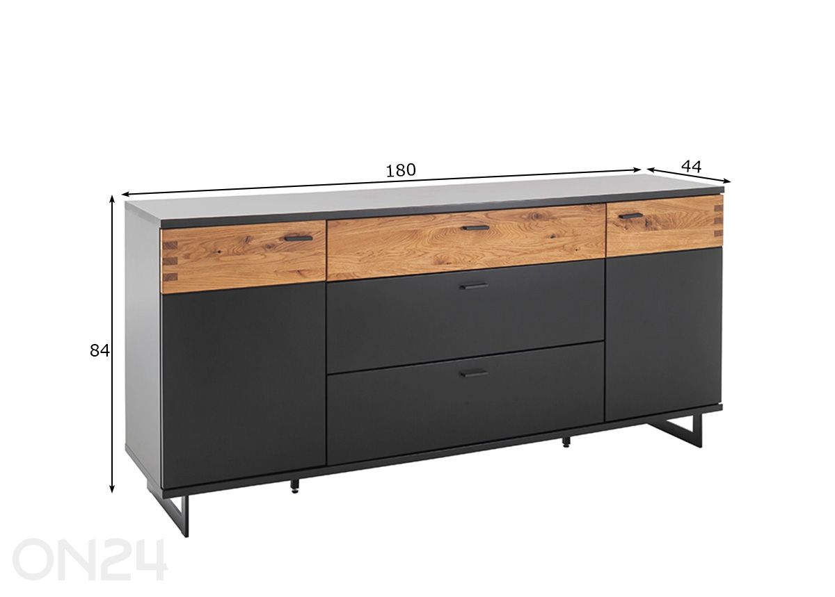 Lipasto Cesana kuvasuurennos mitat