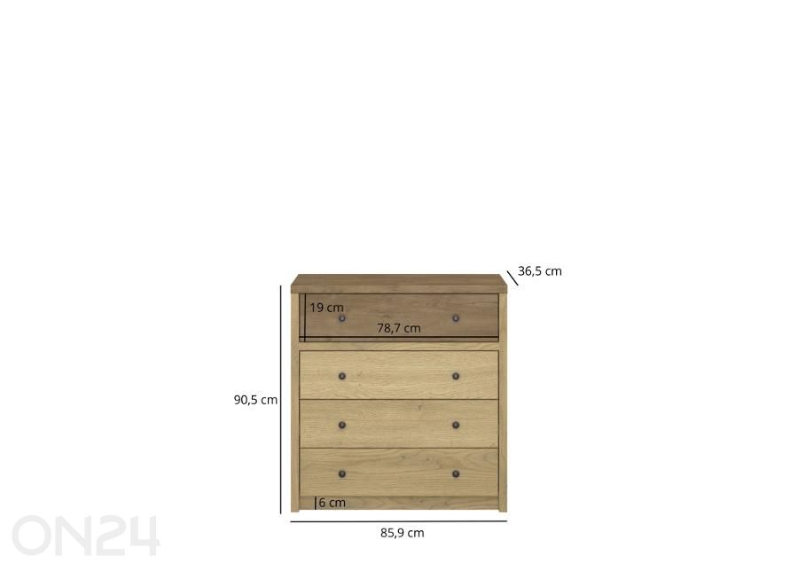 Lipasto Denzel kuvasuurennos mitat