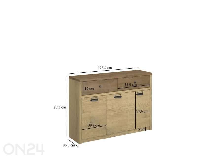 Lipasto Denzel kuvasuurennos mitat