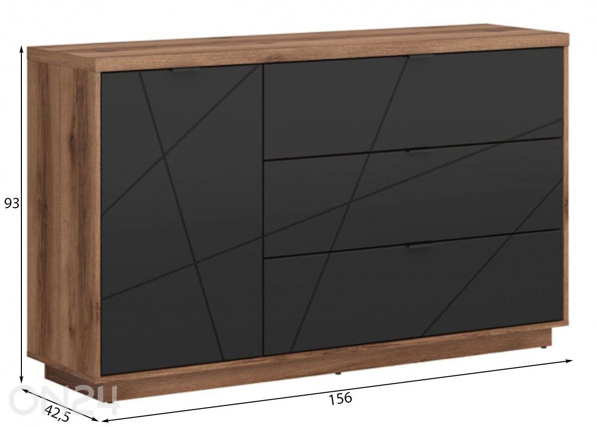 Lipasto Forn kuvasuurennos mitat