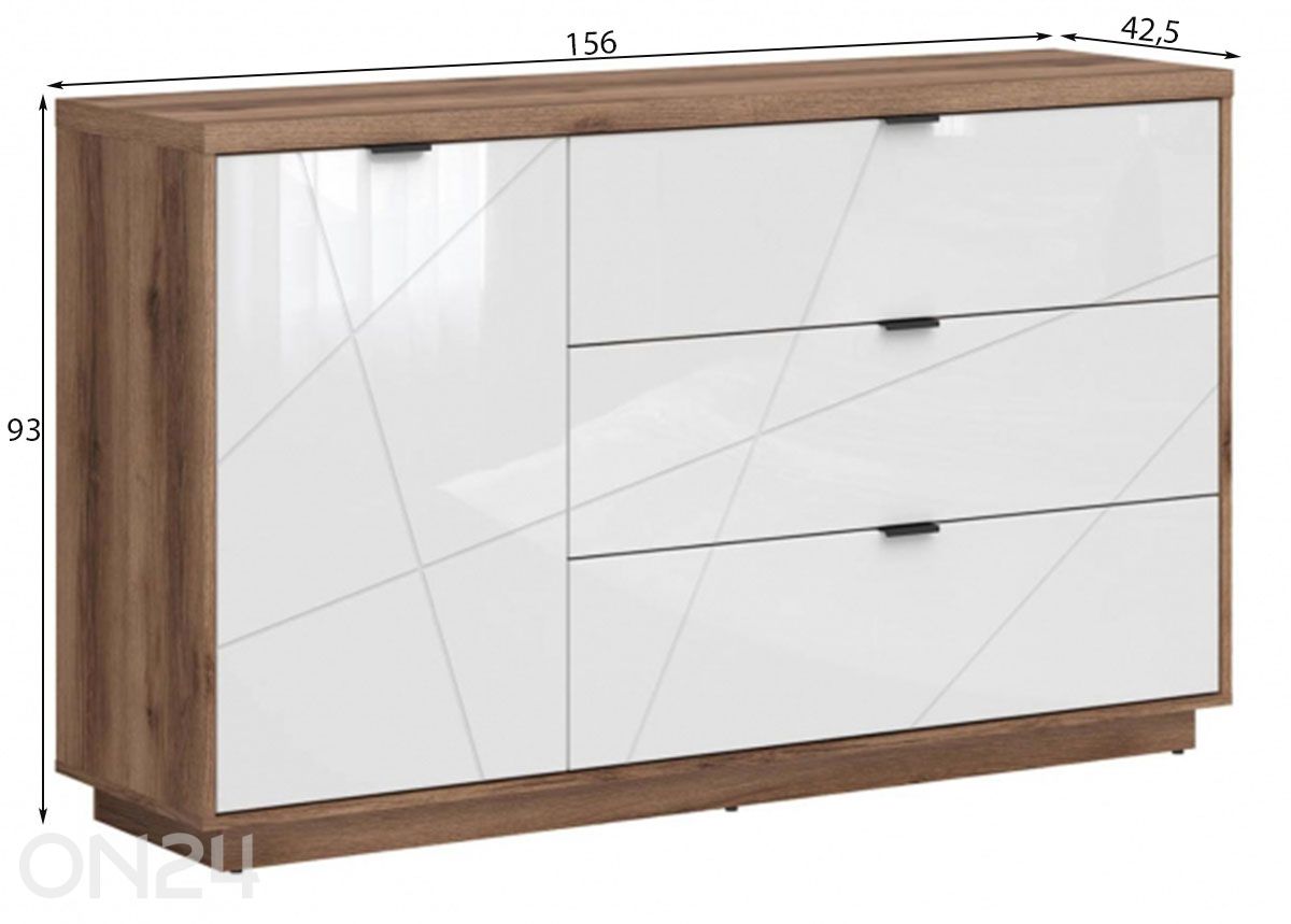 Lipasto Forn kuvasuurennos mitat