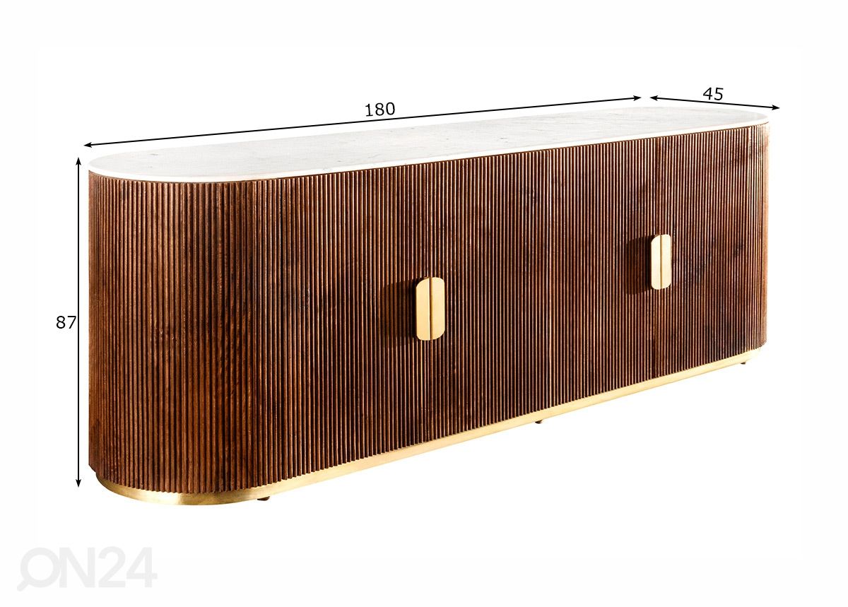 Lipasto Gatsby 180 cm kuvasuurennos mitat
