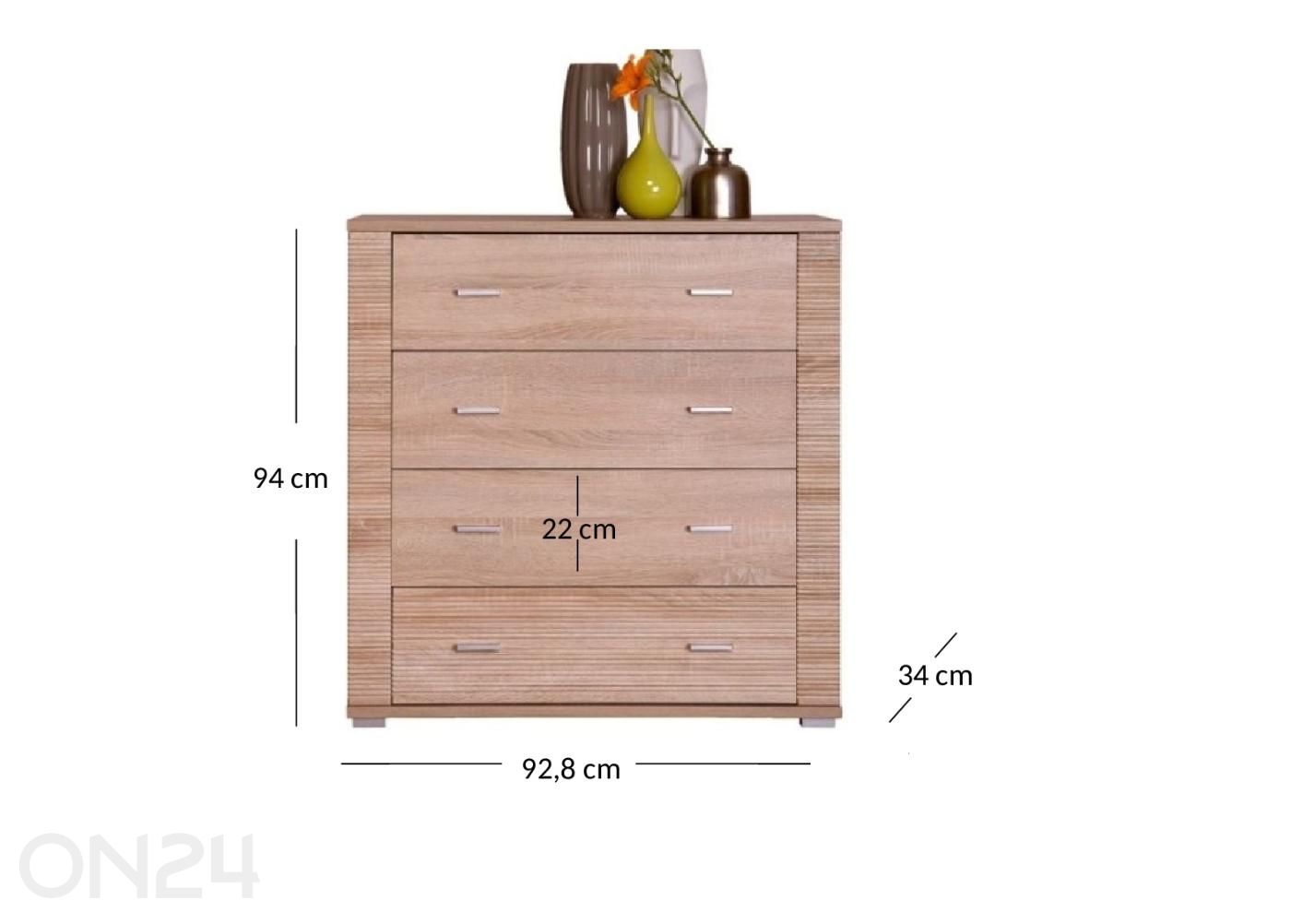 Lipasto Gress kuvasuurennos mitat