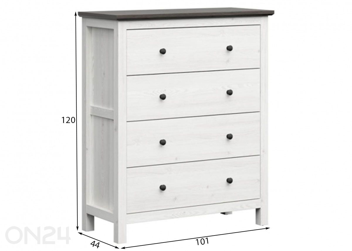 Lipasto Hesen kuvasuurennos mitat