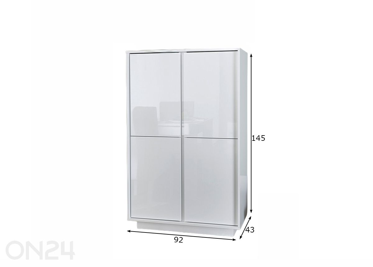 Lipasto Ice kuvasuurennos mitat