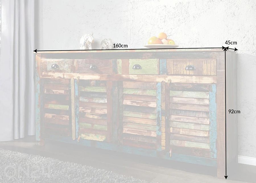 Lipasto Jakarta kuvasuurennos mitat