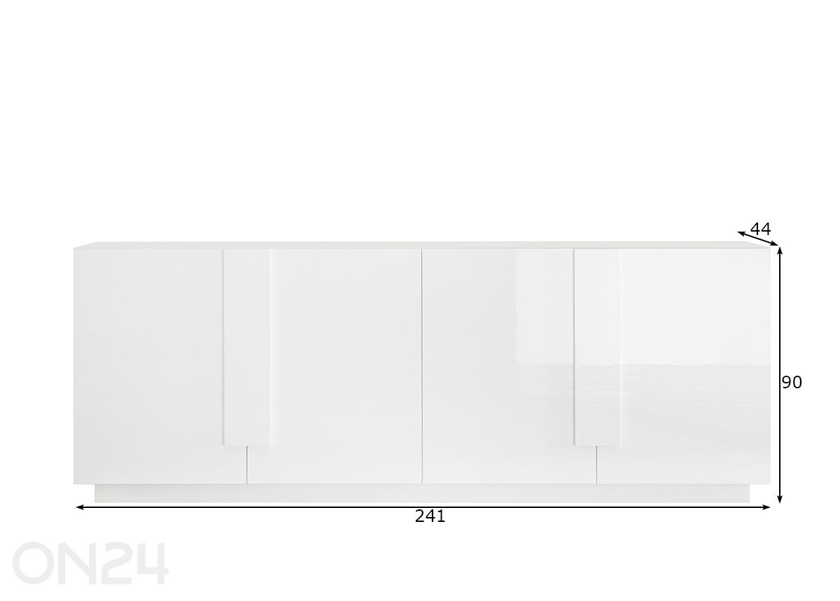 Lipasto Jupiter kuvasuurennos mitat