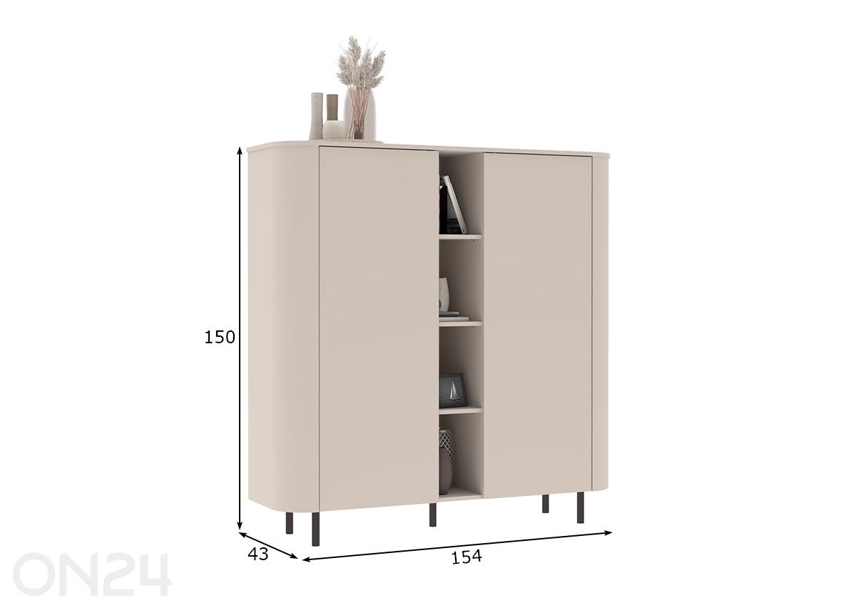 Lipasto Lido 150 cm kuvasuurennos