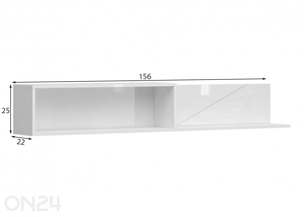 Lipasto Luen kuvasuurennos mitat