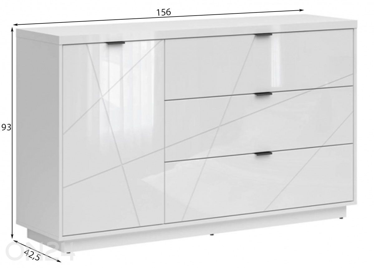 Lipasto Luen kuvasuurennos mitat