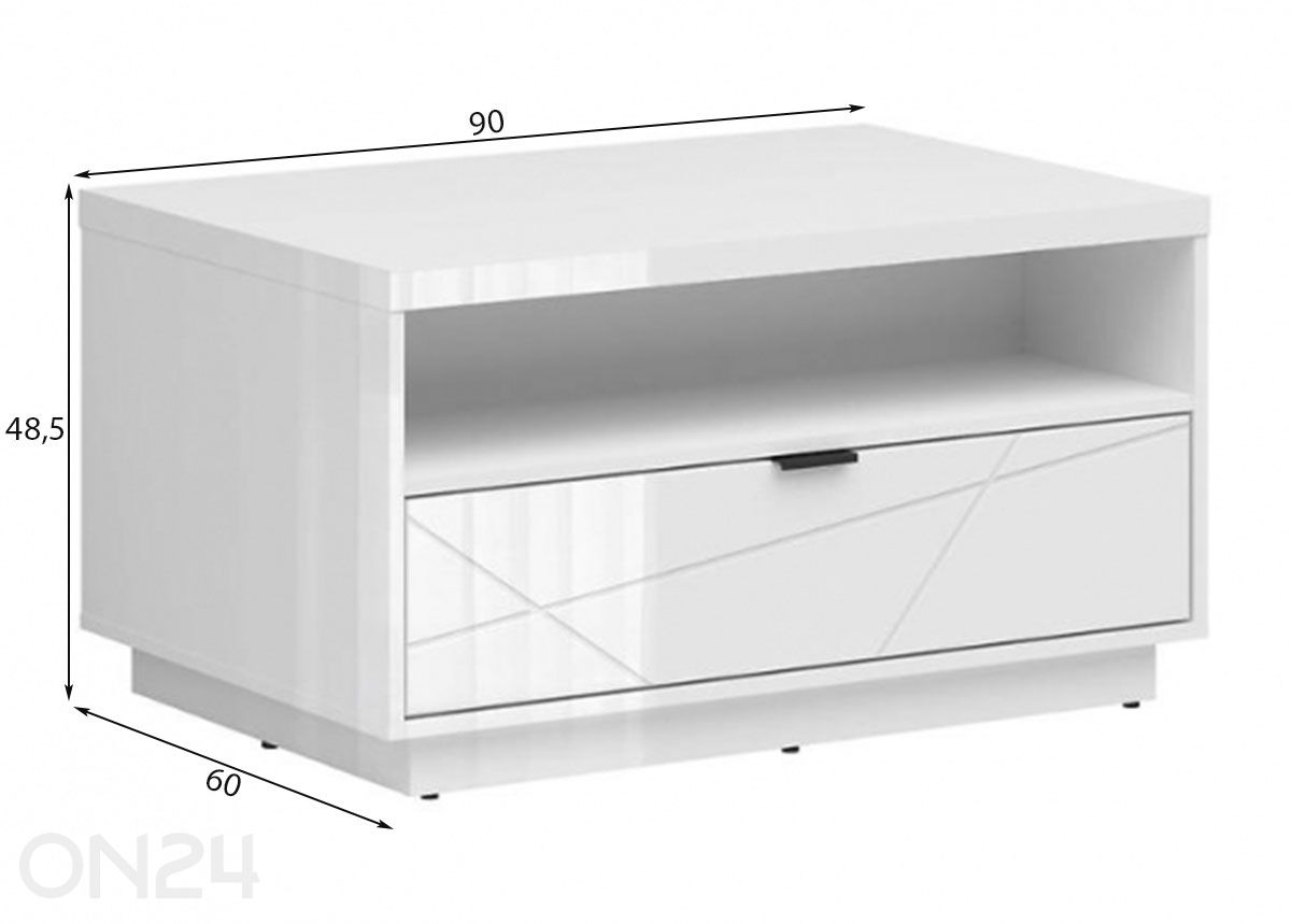 Lipasto Luen kuvasuurennos mitat