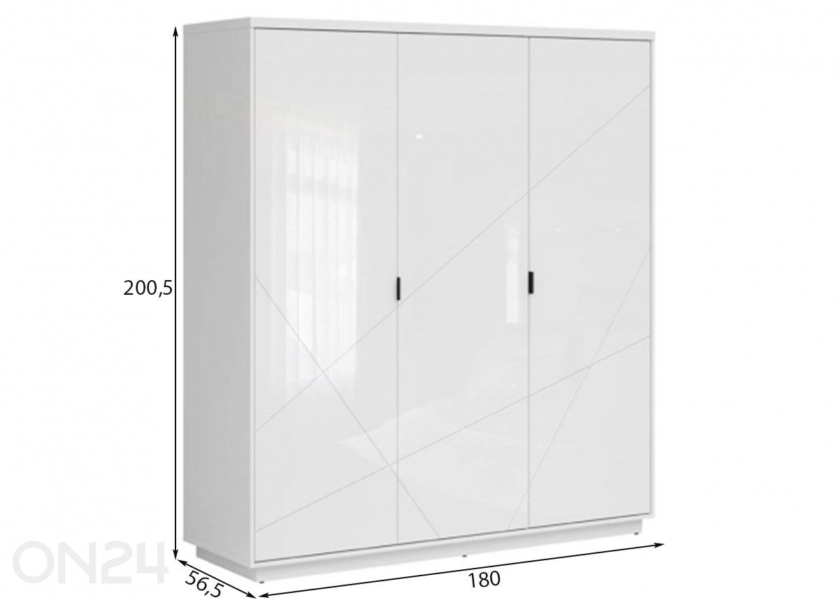 Lipasto Luen kuvasuurennos mitat