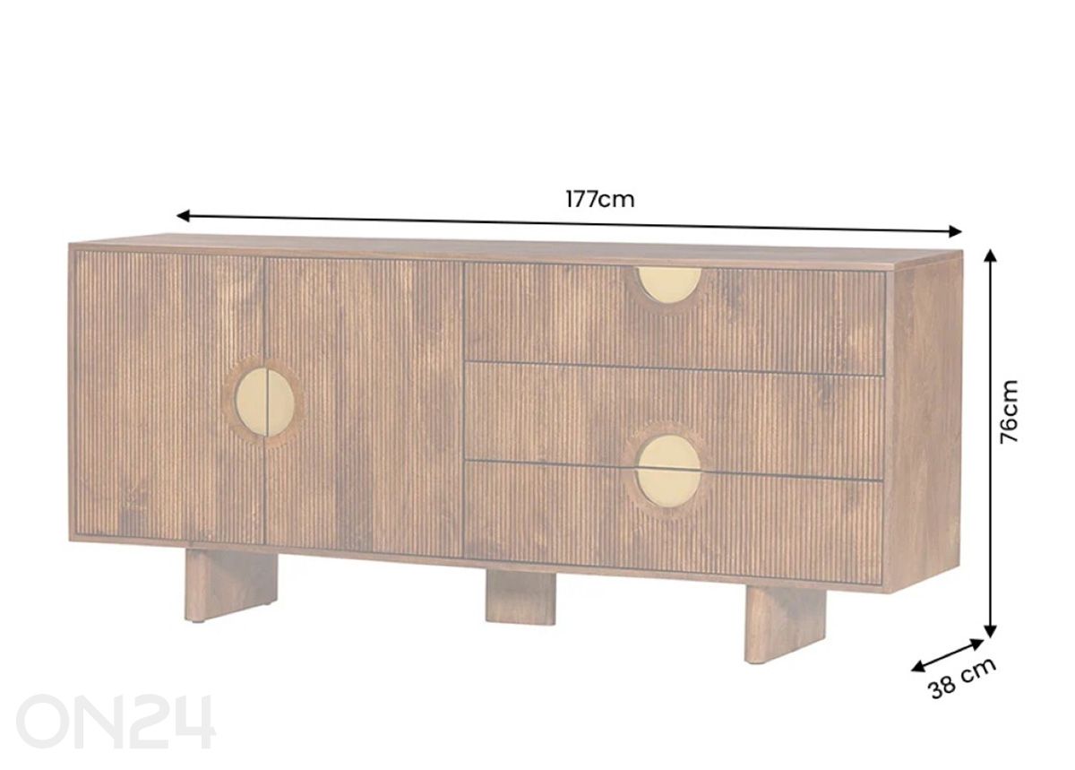 Lipasto Madison kuvasuurennos mitat