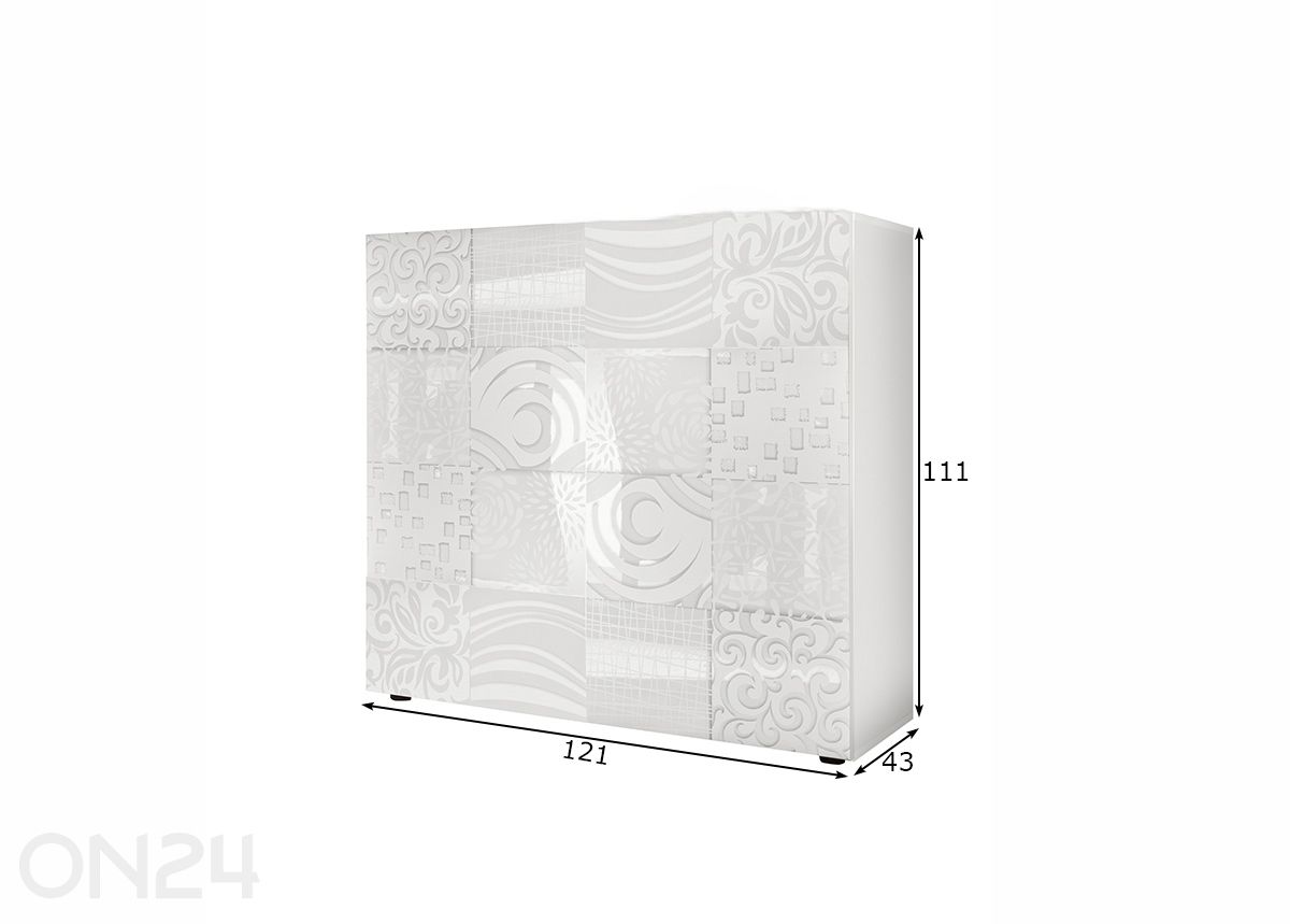 Lipasto Miro kuvasuurennos mitat