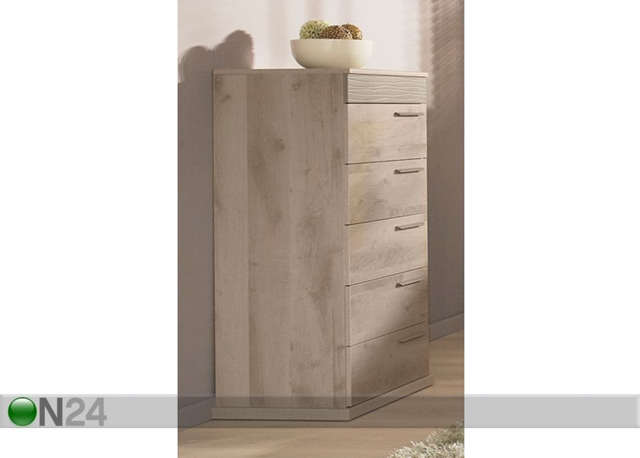 Lipasto PERLA OAK 5 laatikkoa kuvasuurennos