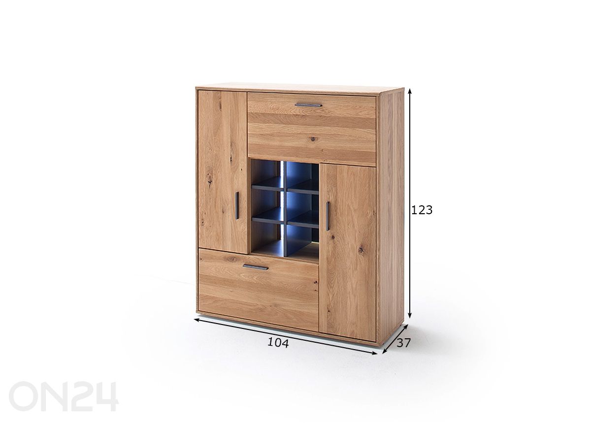 Lipasto Portland kuvasuurennos mitat