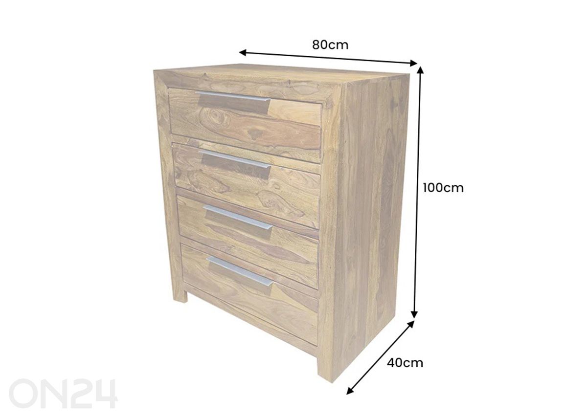 Lipasto Pure kuvasuurennos mitat