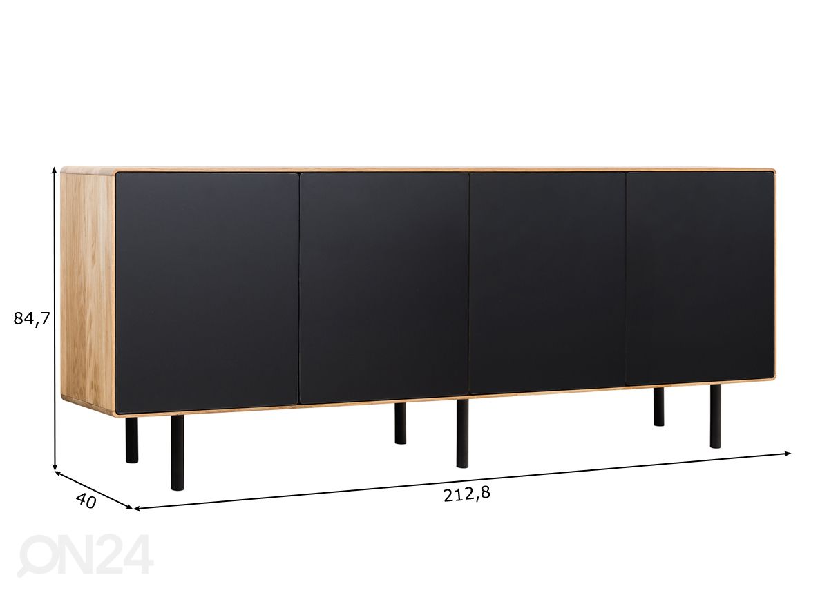 Lipasto Tokyo 213 cm kuvasuurennos mitat