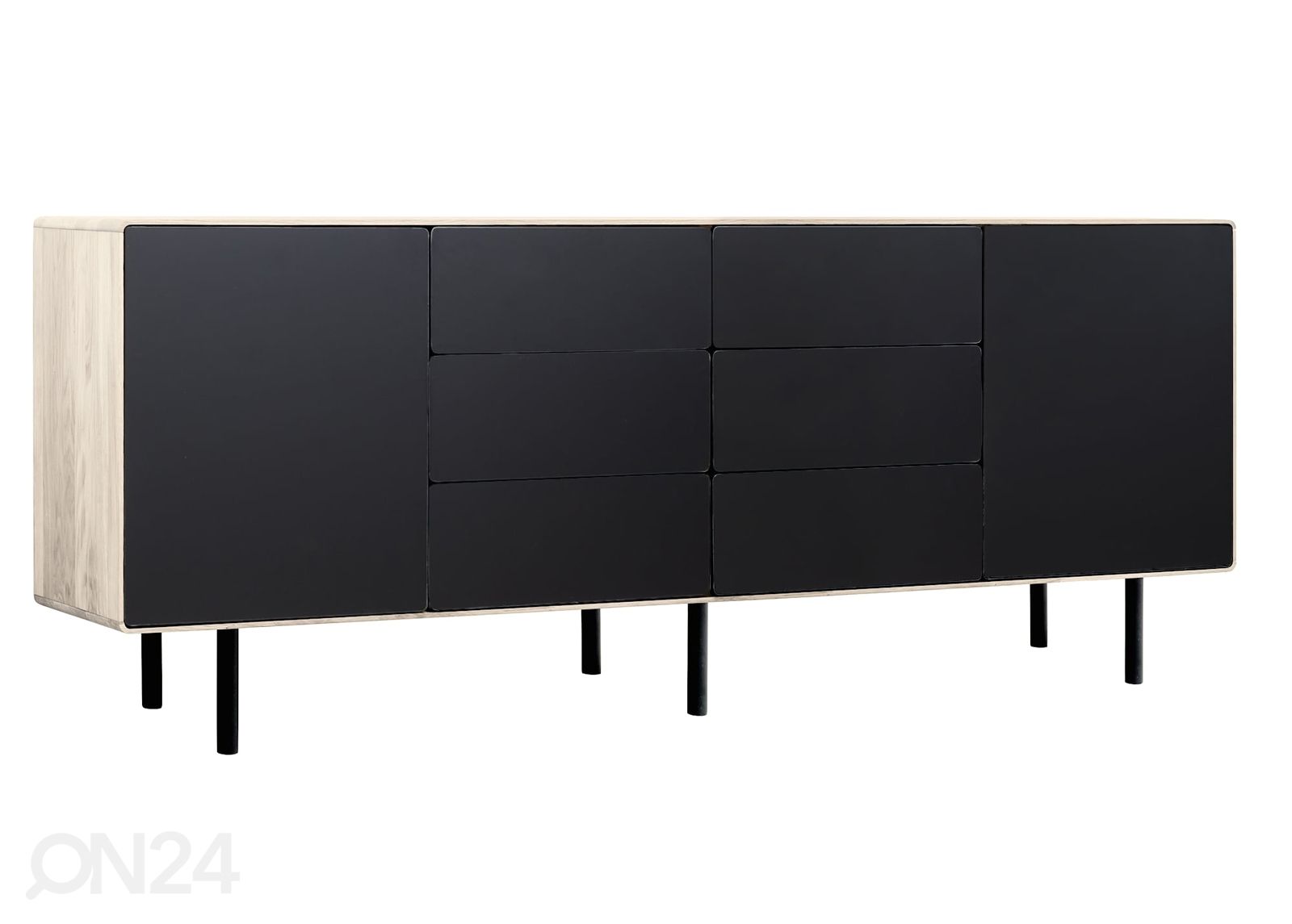 Lipasto Tokyo 213 cm, valkoinen öljy kuvasuurennos