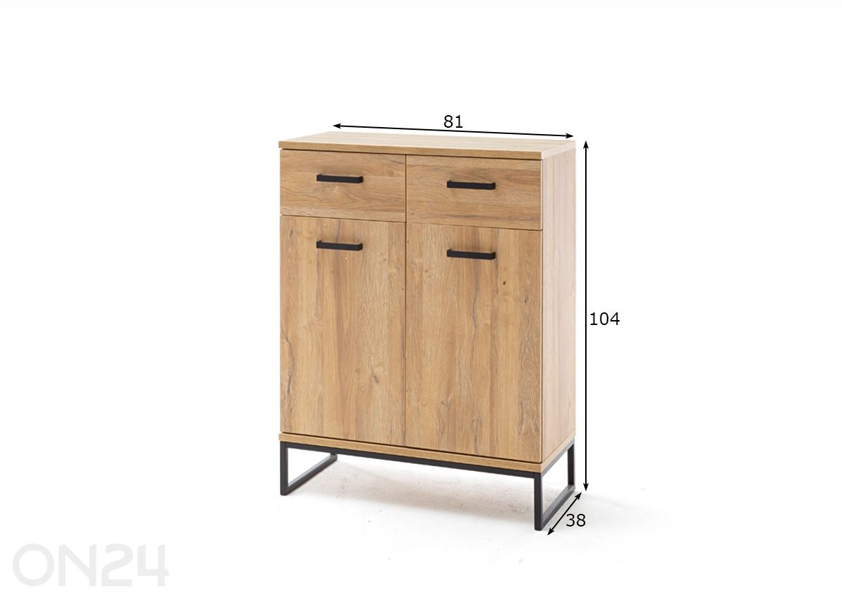 Lipasto Toledo kuvasuurennos mitat