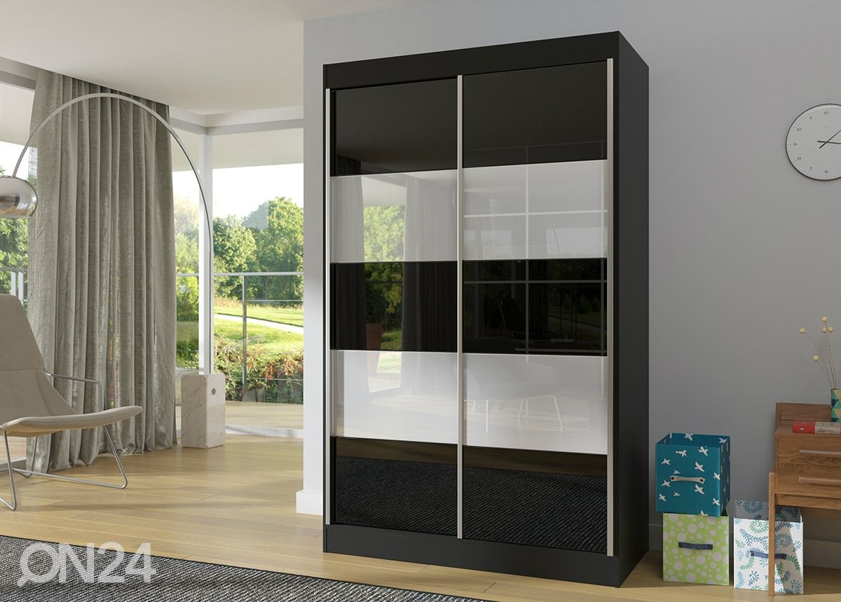 Liukuovikaappi 120 cm kuvasuurennos