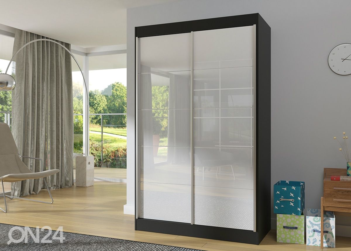 Liukuovikaappi 120 cm kuvasuurennos