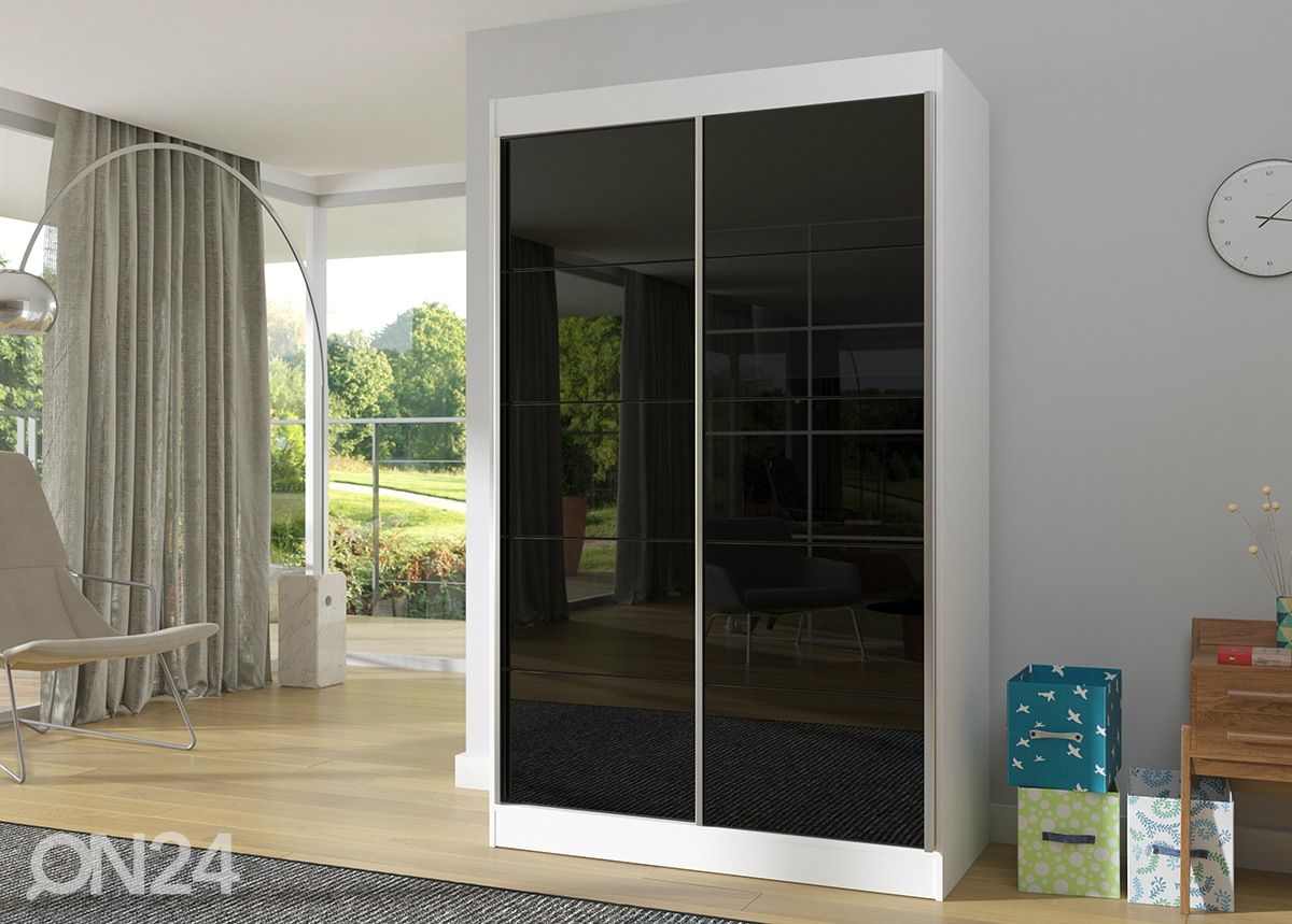 Liukuovikaappi 120 cm kuvasuurennos