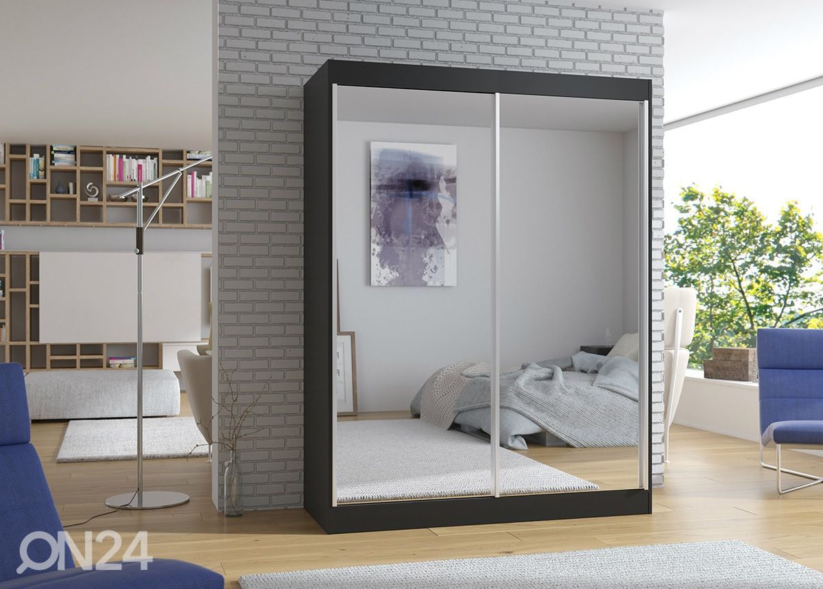 Liukuovikaappi 150 cm kuvasuurennos
