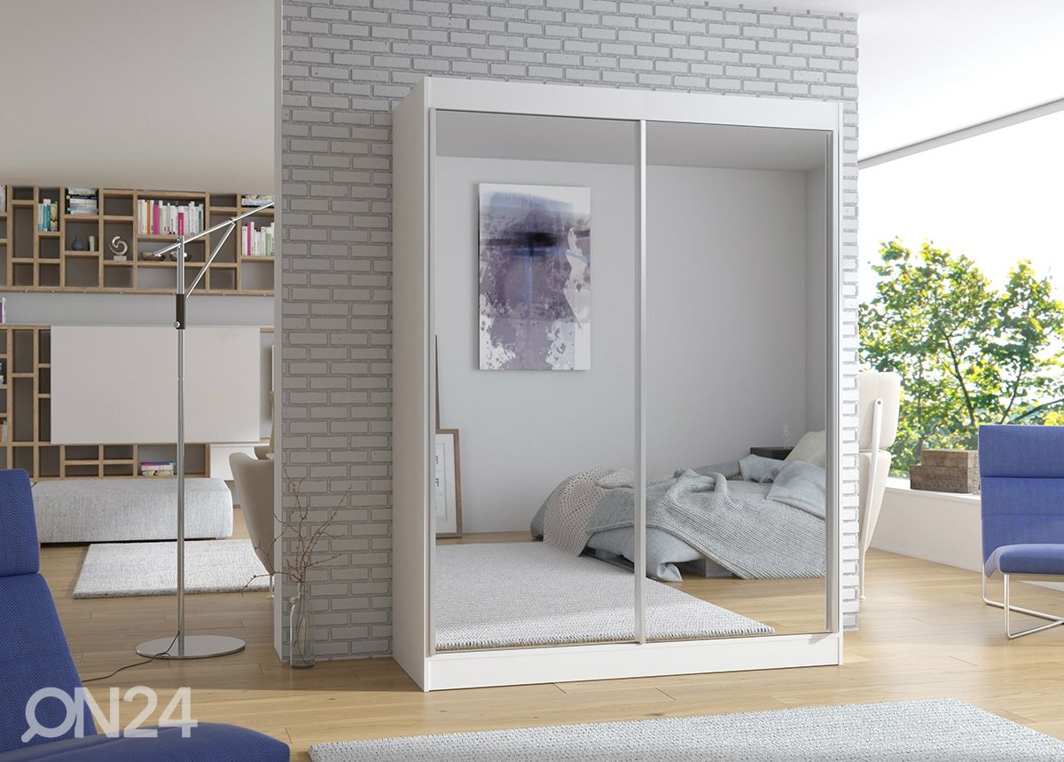 Liukuovikaappi 150 cm kuvasuurennos