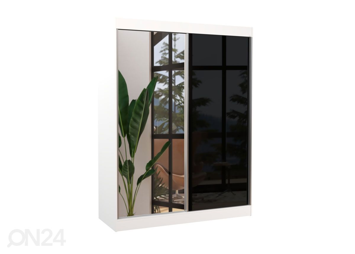 Liukuovikaappi 150 cm kuvasuurennos