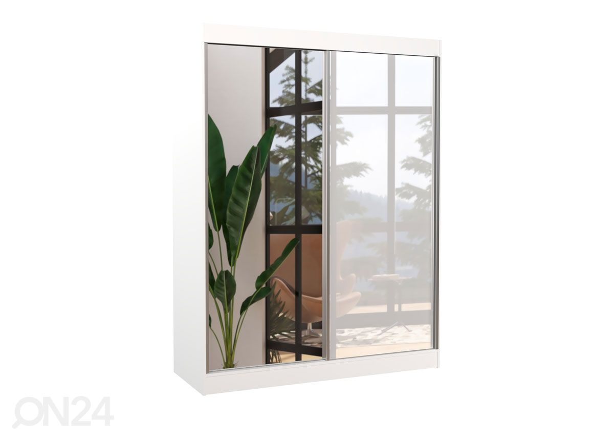 Liukuovikaappi 150 cm kuvasuurennos