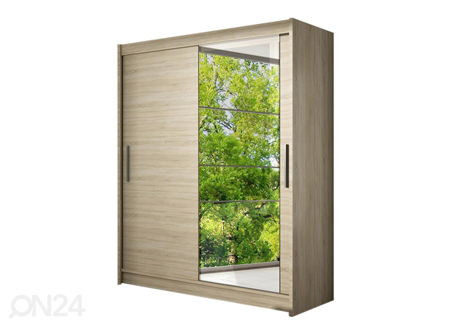 Liukuovikaappi 150 cm kuvasuurennos