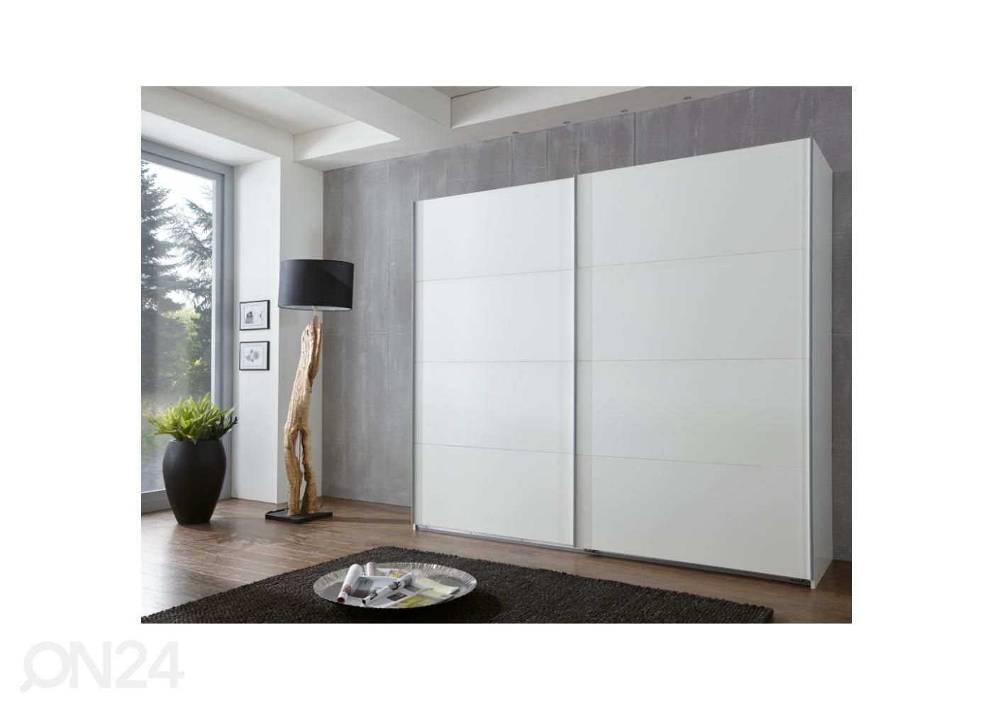 Liukuovikaappi Aalst 225 cm kuvasuurennos