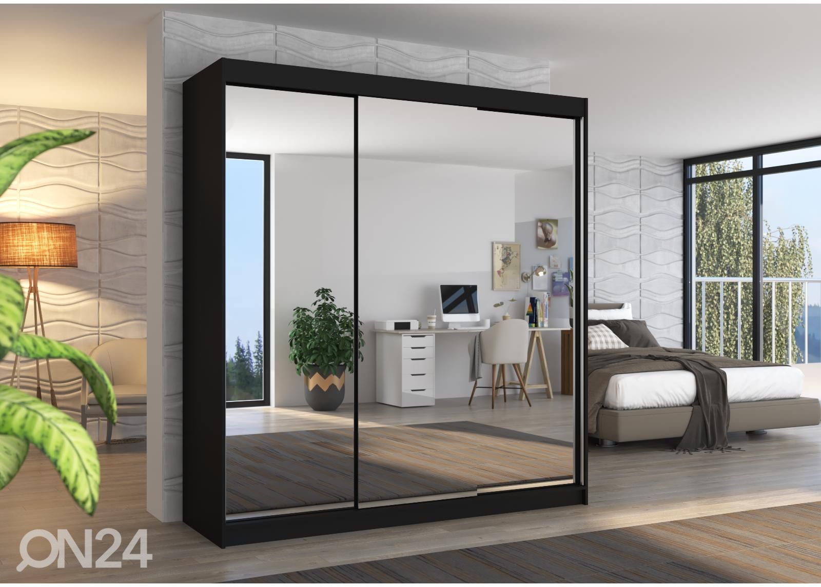 Liukuovikaappi Aura 200 cm kuvasuurennos