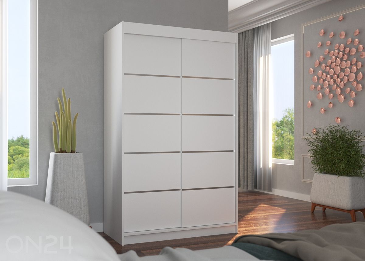 Liukuovikaappi Benisso 120 cm kuvasuurennos