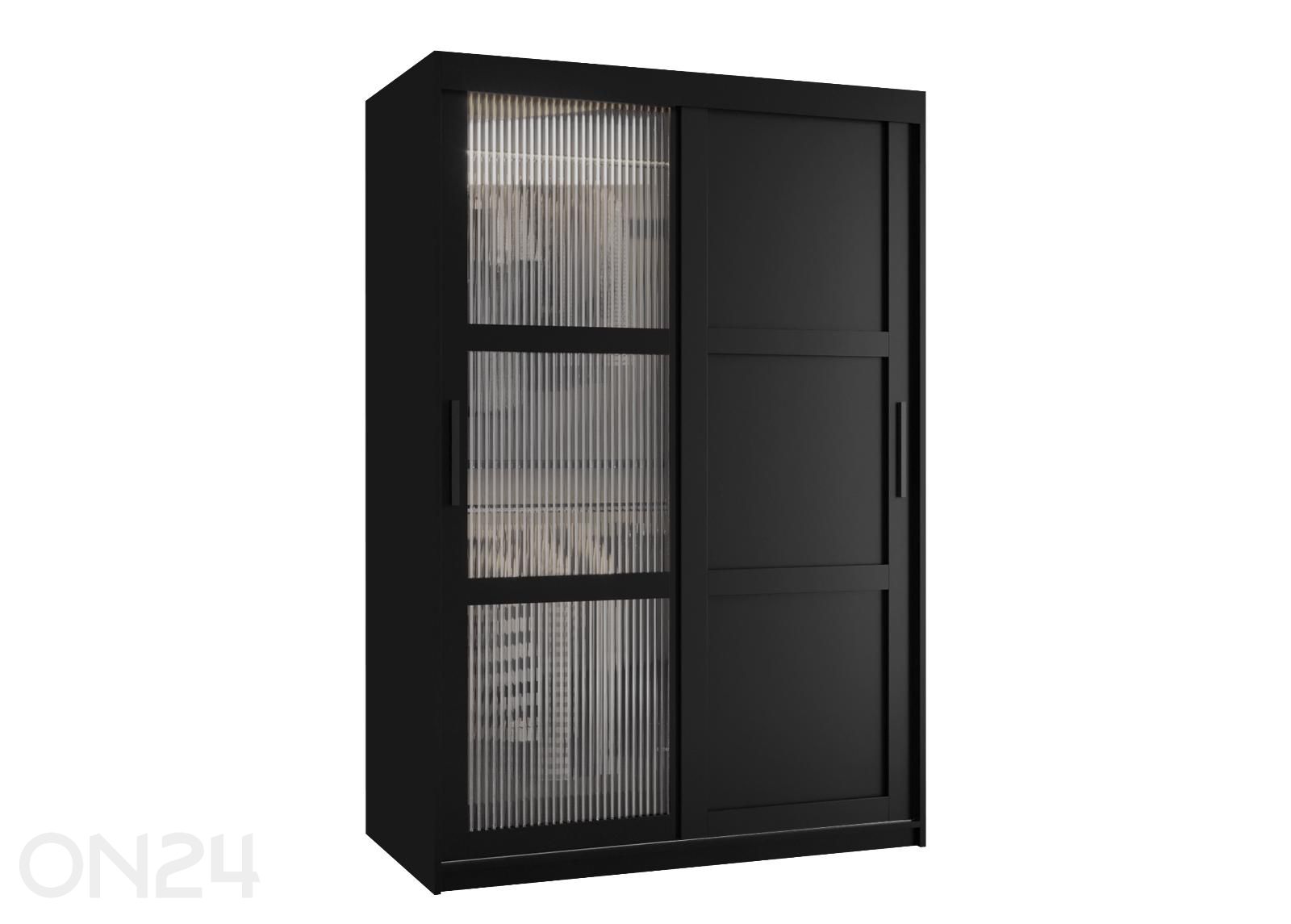 Liukuovikaappi Flutes 120 cm kuvasuurennos