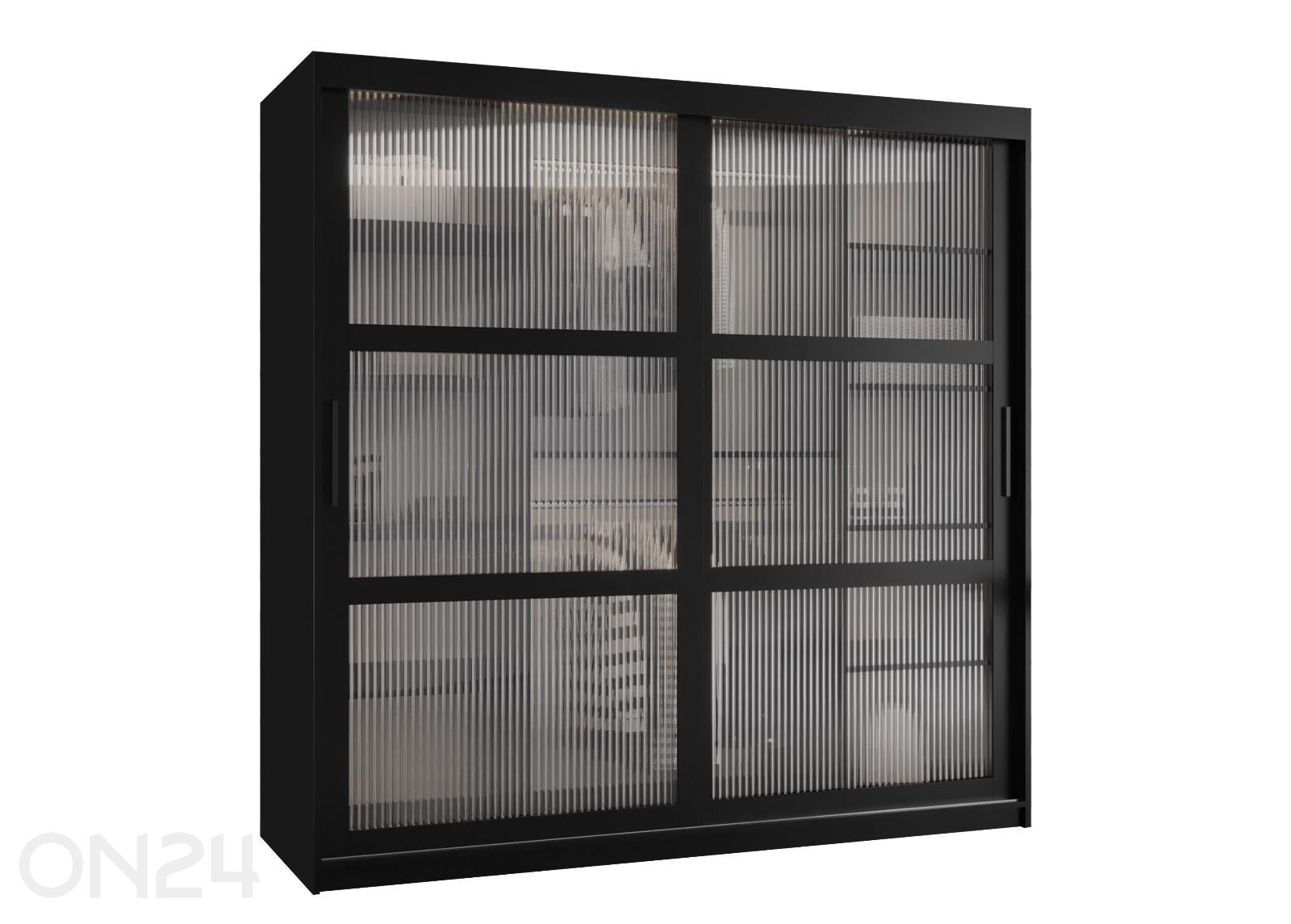 Liukuovikaappi Flutes 180 cm kuvasuurennos